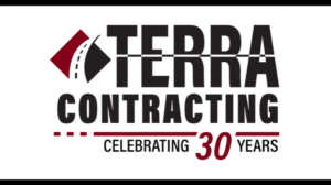 Terra Contracting logo - 30 Anniversary