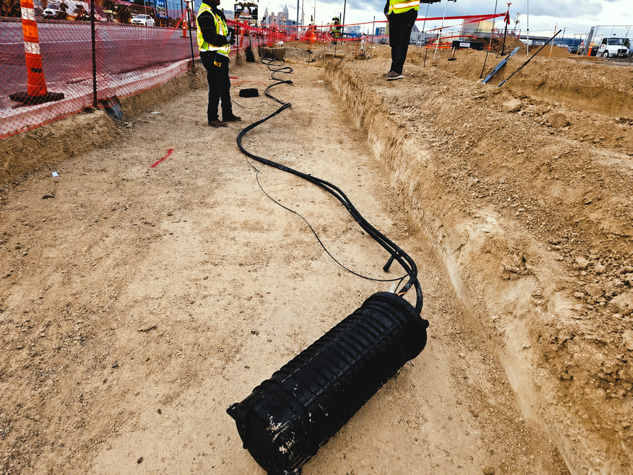 Broadband Fiber Optic Installation Services Underground fiber optic cable installation and telecommunications trenching services